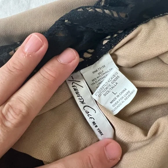 Kenneth Cole Lace One Piece - Picture 6 of 6